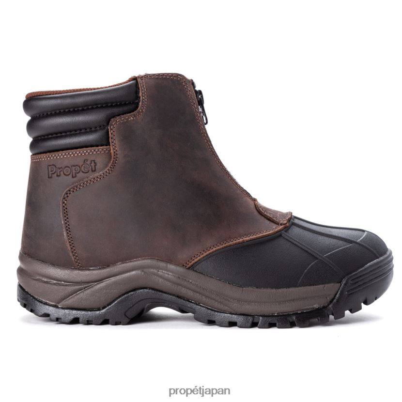 ブーツ ブラウンブラック/ブラック Propet 0608P035 ブリザードミッドジップ 男性