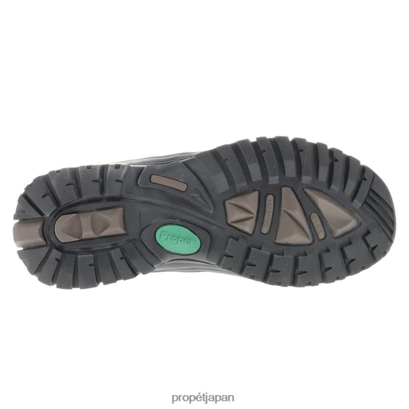 ブーツ ブラウンブラック/ブラック Propet 0608P035 ブリザードミッドジップ 男性