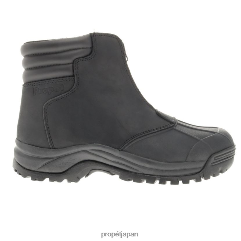 ブーツ ブラウンブラック/ブラック Propet 0608P035 ブリザードミッドジップ 男性