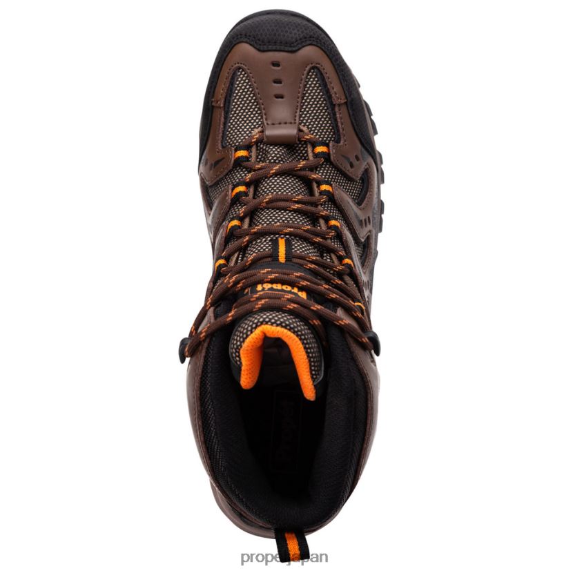 ブーツ ブラック/ブラウンオレンジ Propet 0608P036 衛兵 男性