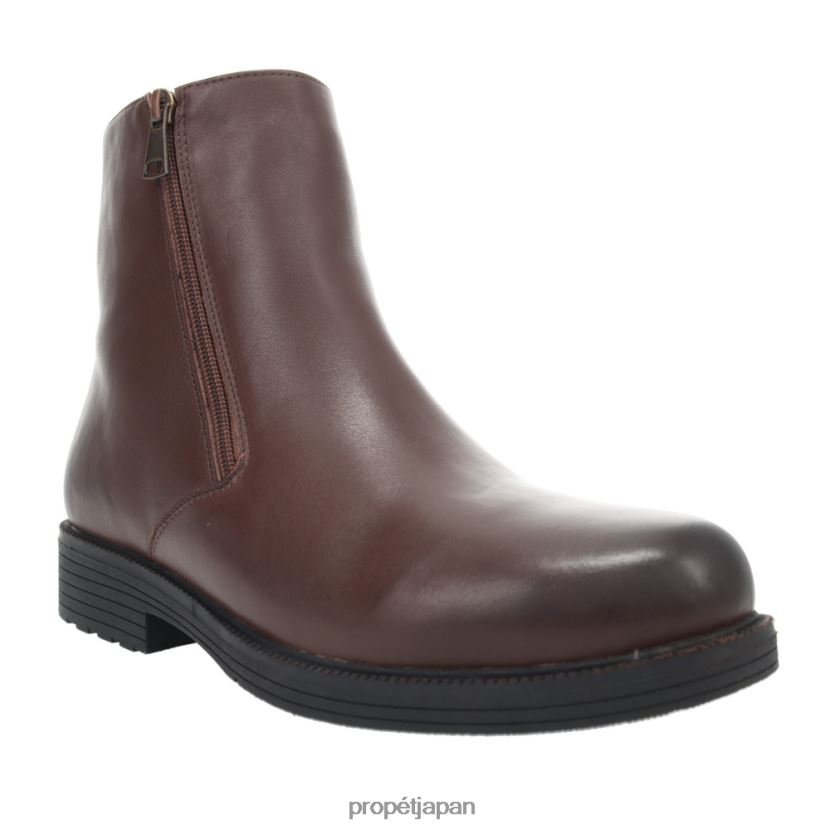 ブーツ 黒褐色 Propet 0608P037 トロイ 男性