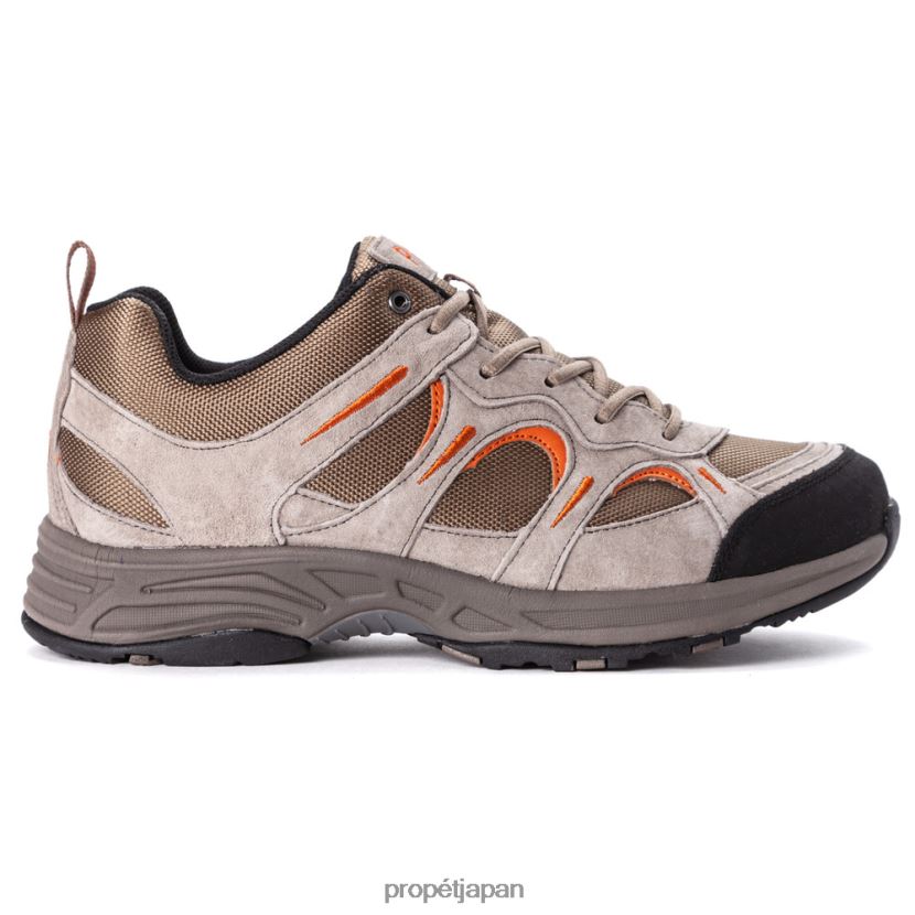 カジュアル ガンスモークオレンジ/ブラウン Propet 0608P050 コネリー 男性