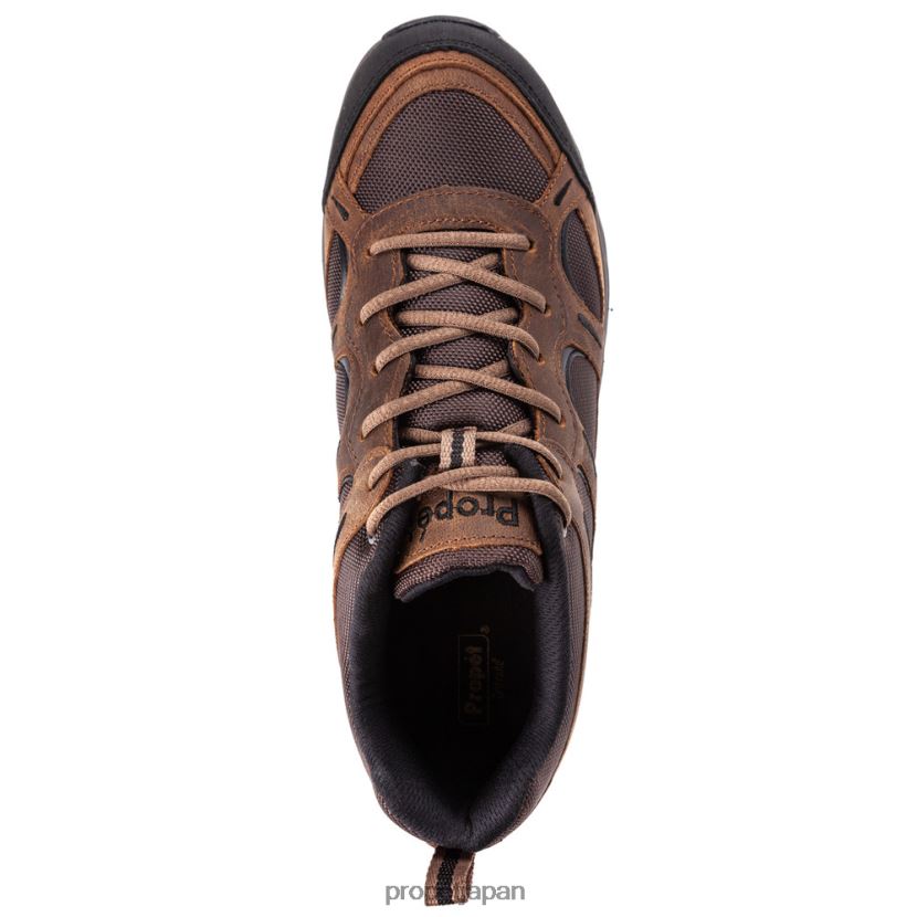 カジュアル ガンスモークオレンジ/ブラウン Propet 0608P050 コネリー 男性