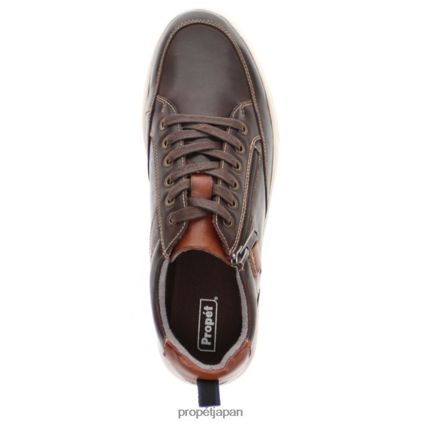 カジュアル ブラウン、ブラック Propet 0608P055 カルステン 男性