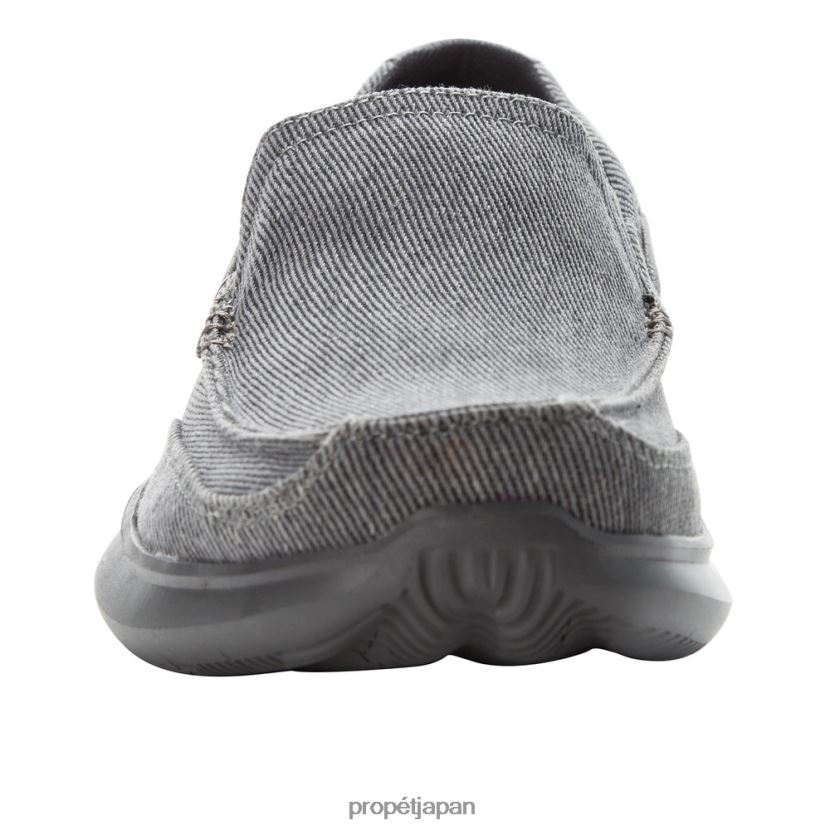 カジュアル ブラック/グレー/タン Propet 0608P056 バイアゾル 男性