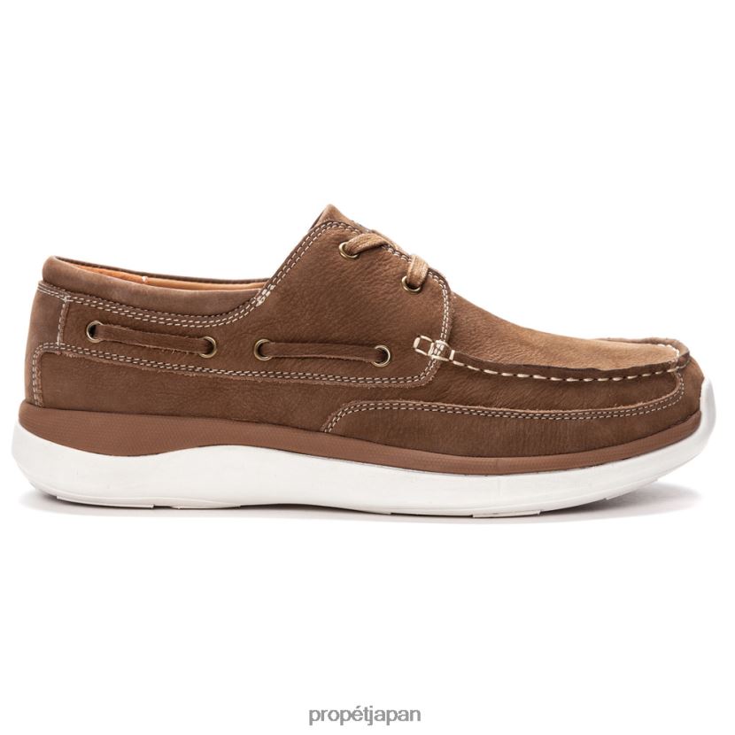 カジュアル 木材/ネイビー/ブラック/タン Propet 0608P057 ポメロイ 男性