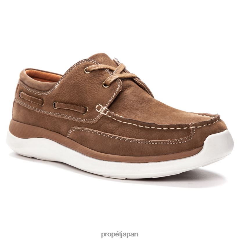 カジュアル 木材/ネイビー/ブラック/タン Propet 0608P057 ポメロイ 男性