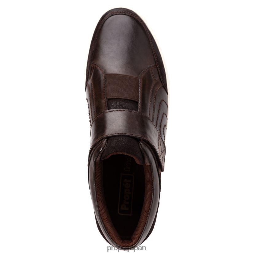 カジュアル ブラックチョコレート Propet 0608P058 かで 男性