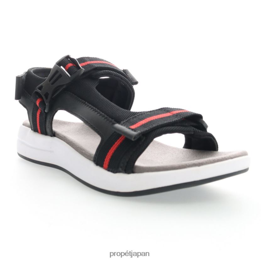 サンダル グレーオレンジ/ブラックグレー/ブラックレッド/オリーブ Propet 0608P070 イーライ 男性