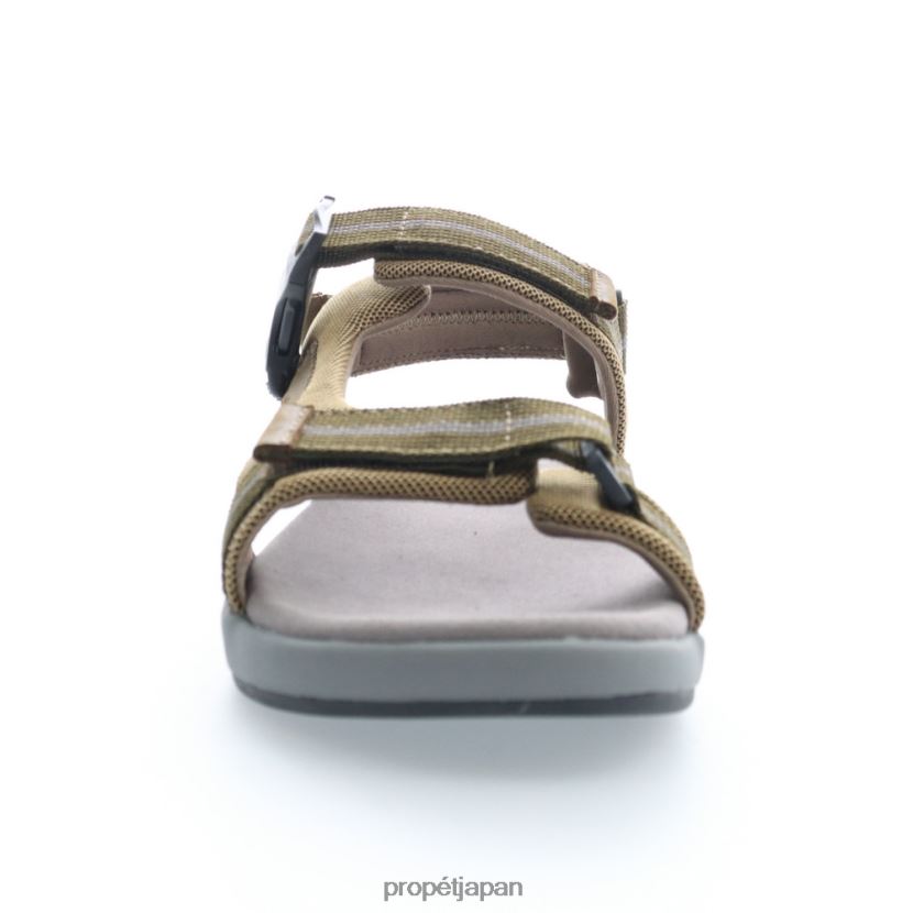 サンダル グレーオレンジ/ブラックグレー/ブラックレッド/オリーブ Propet 0608P070 イーライ 男性