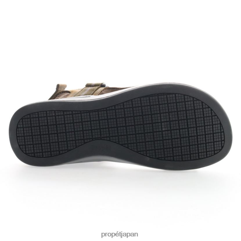 サンダル グレーオレンジ/ブラックグレー/ブラックレッド/オリーブ Propet 0608P070 イーライ 男性