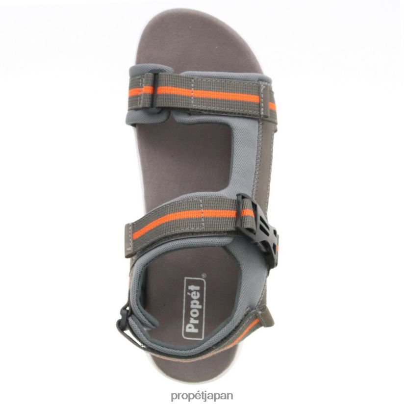サンダル グレーオレンジ/ブラックグレー/ブラックレッド/オリーブ Propet 0608P070 イーライ 男性