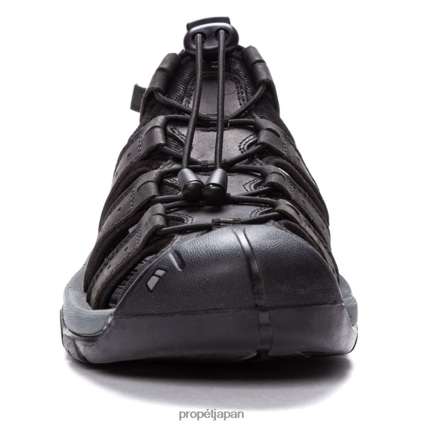 サンダル ブラック/ブラウン/グレー Propet 0608P072 コナ 男性