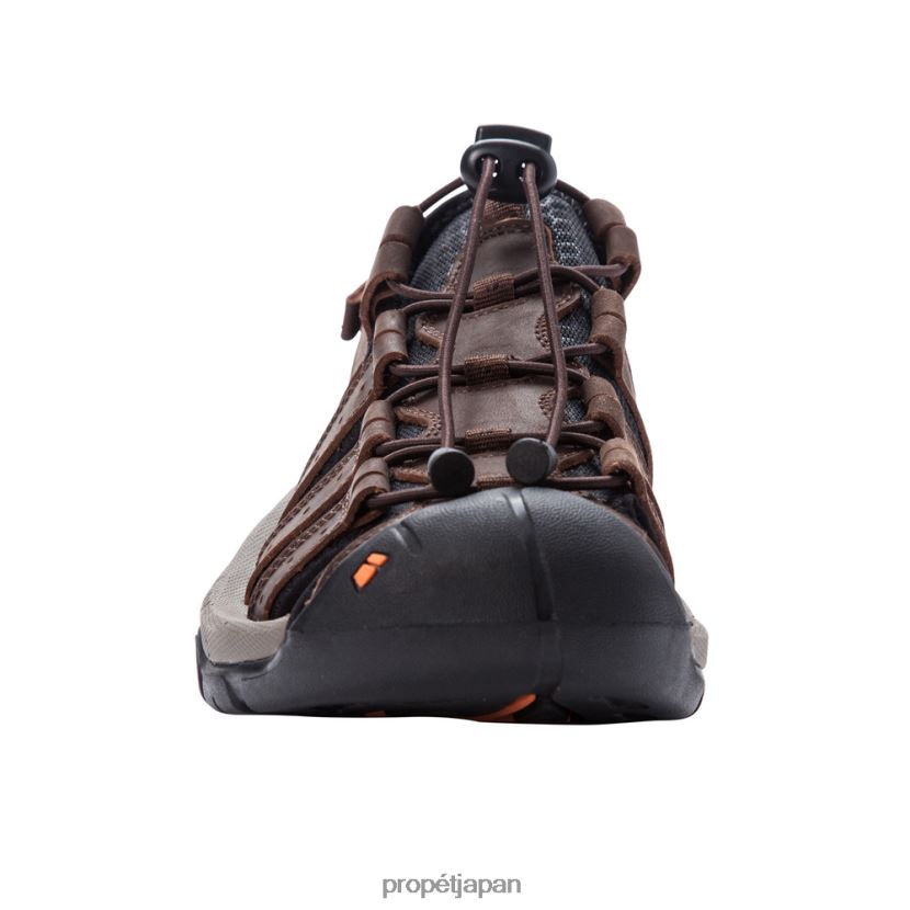 サンダル ブラック/ブラウン/グレー Propet 0608P072 コナ 男性