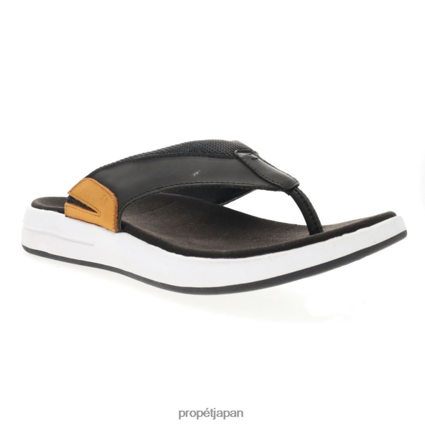 サンダル ブラック/グレー/オリーブ/タン Propet 0608P075 イーストン 男性