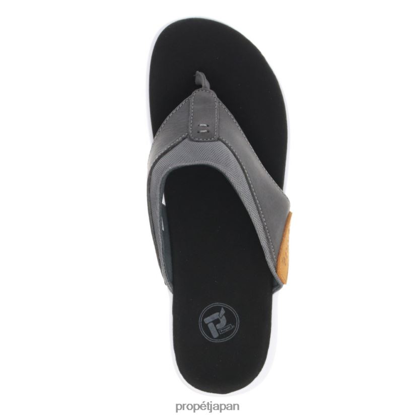 サンダル ブラック/グレー/オリーブ/タン Propet 0608P075 イーストン 男性