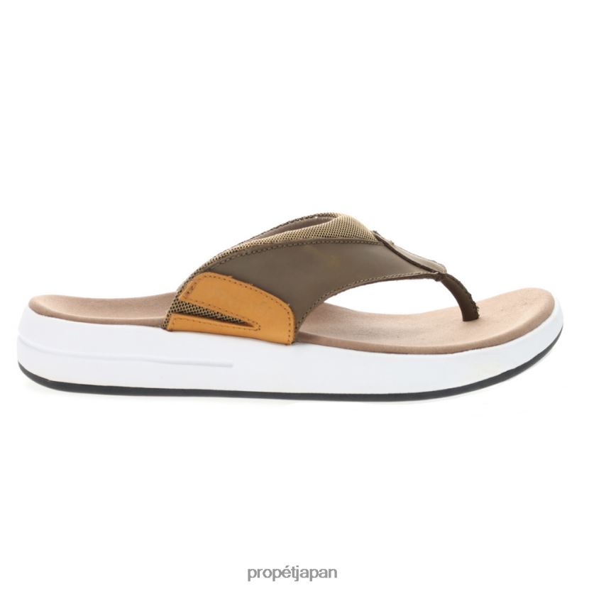 サンダル ブラック/グレー/オリーブ/タン Propet 0608P075 イーストン 男性