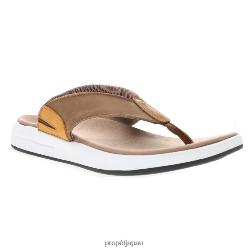 サンダル ブラック/グレー/オリーブ/タン Propet 0608P075 イーストン 男性