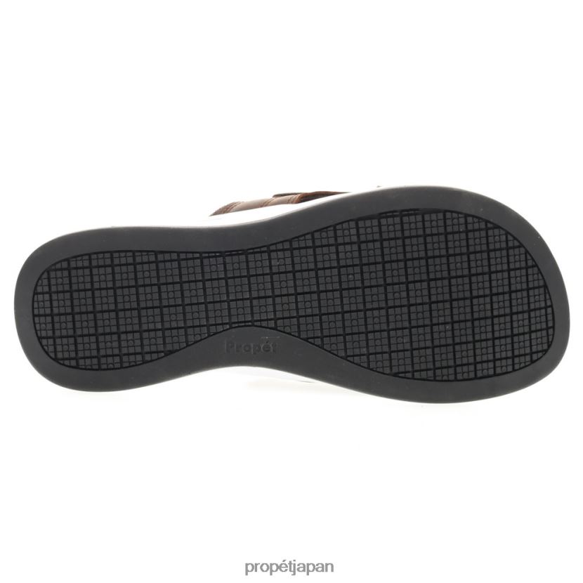 サンダル 黒褐色 Propet 0608P076 エマーソン 男性
