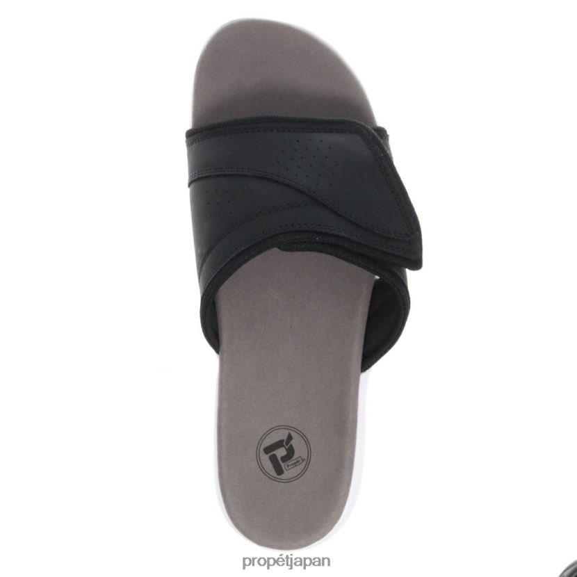 サンダル 黒褐色 Propet 0608P076 エマーソン 男性