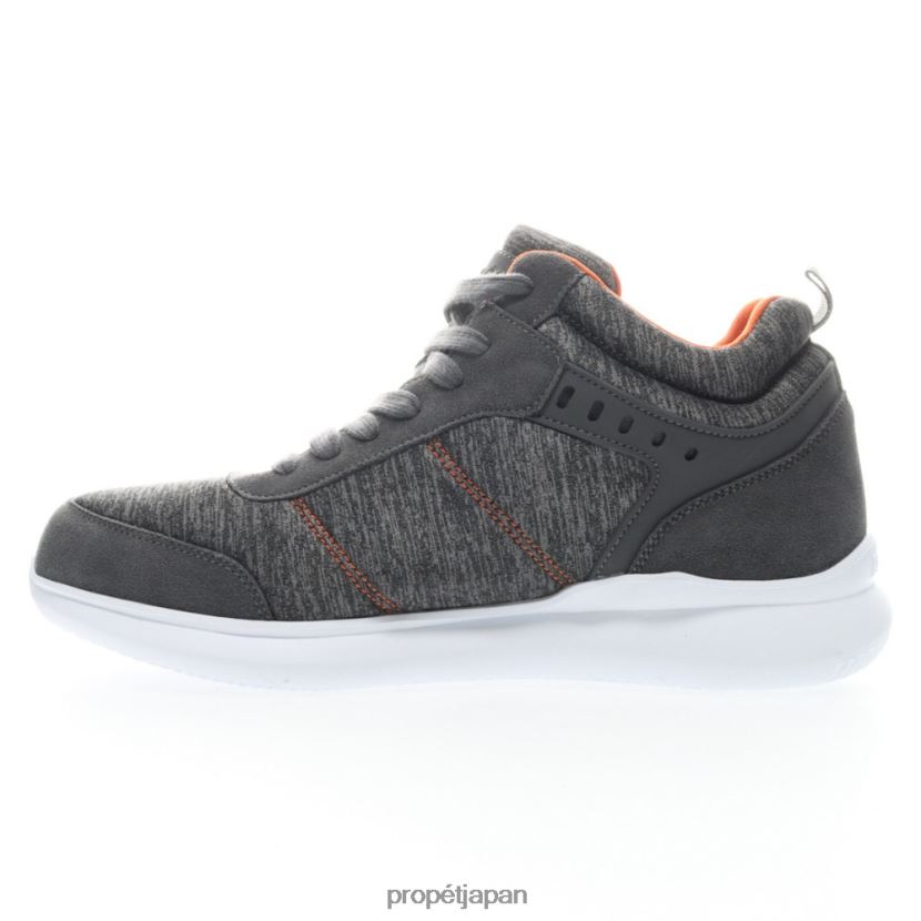 アスレチック グレーオレンジ/オールブラック/ブラック/ネイビー Propet 0608P07 ヴィエーター こんにちは 男性