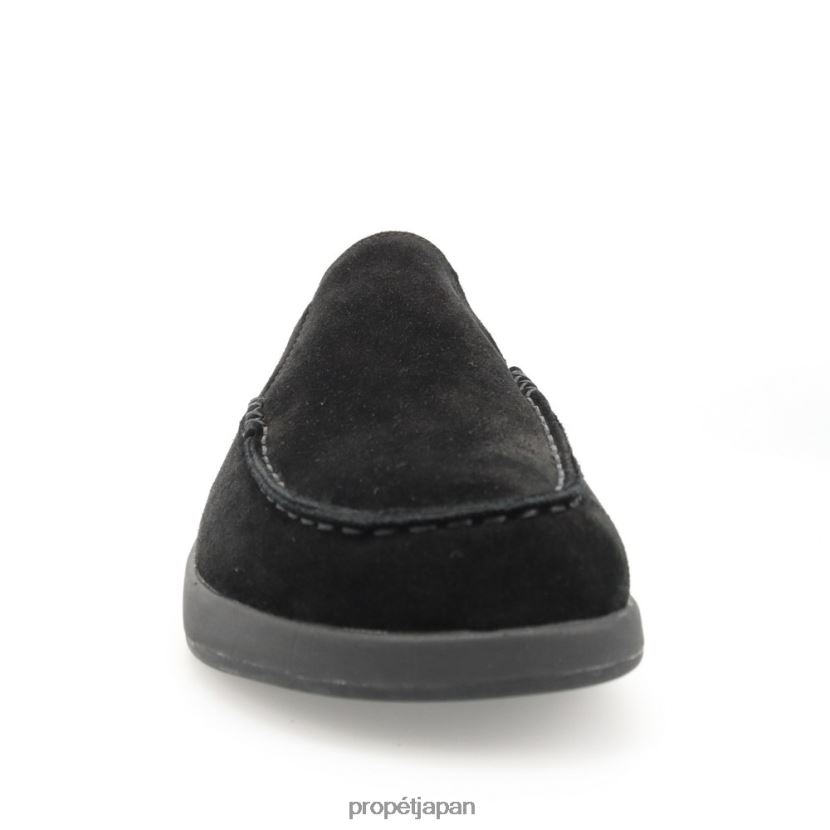 スリッパ ブラック/ブラウン/ストーン Propet 0608P080 エドセル 男性