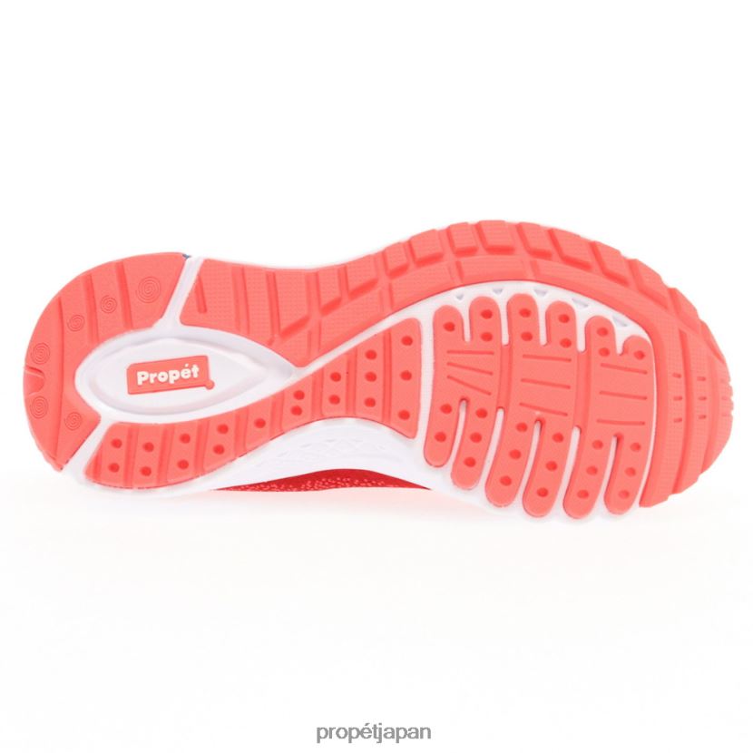 アスレチック レッド/ティール/ブラック/ブルー/グレーピーチ Propet 0608P084 ec-5 女性