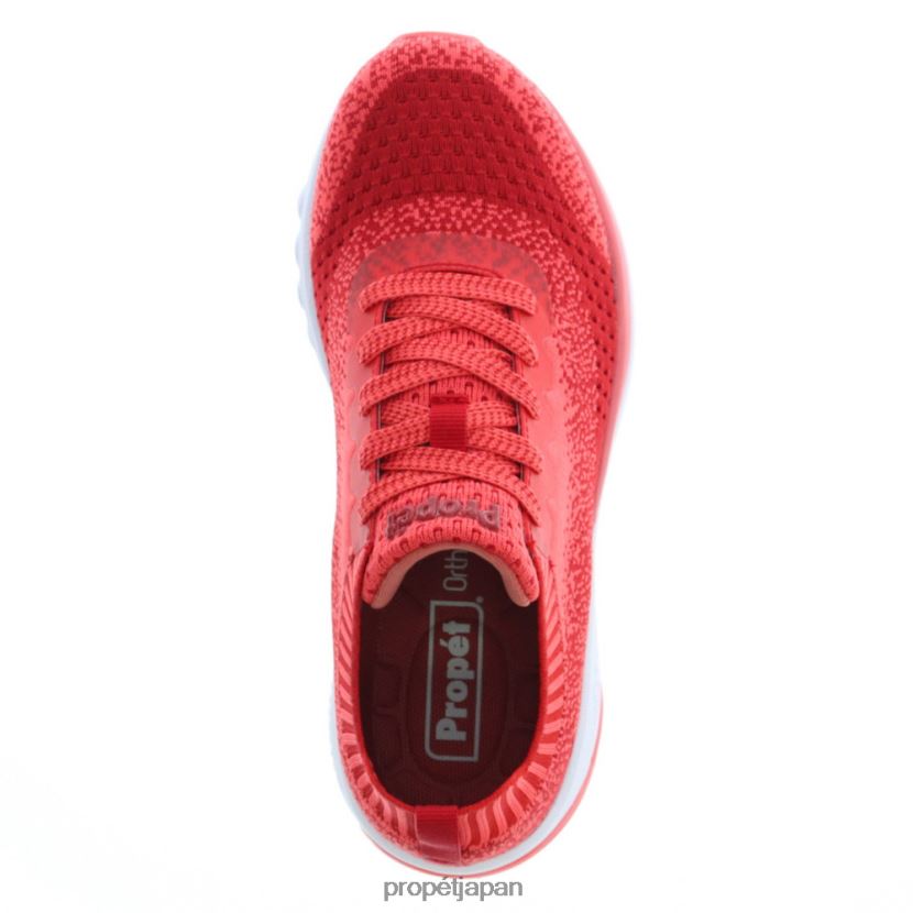 アスレチック レッド/ティール/ブラック/ブルー/グレーピーチ Propet 0608P084 ec-5 女性