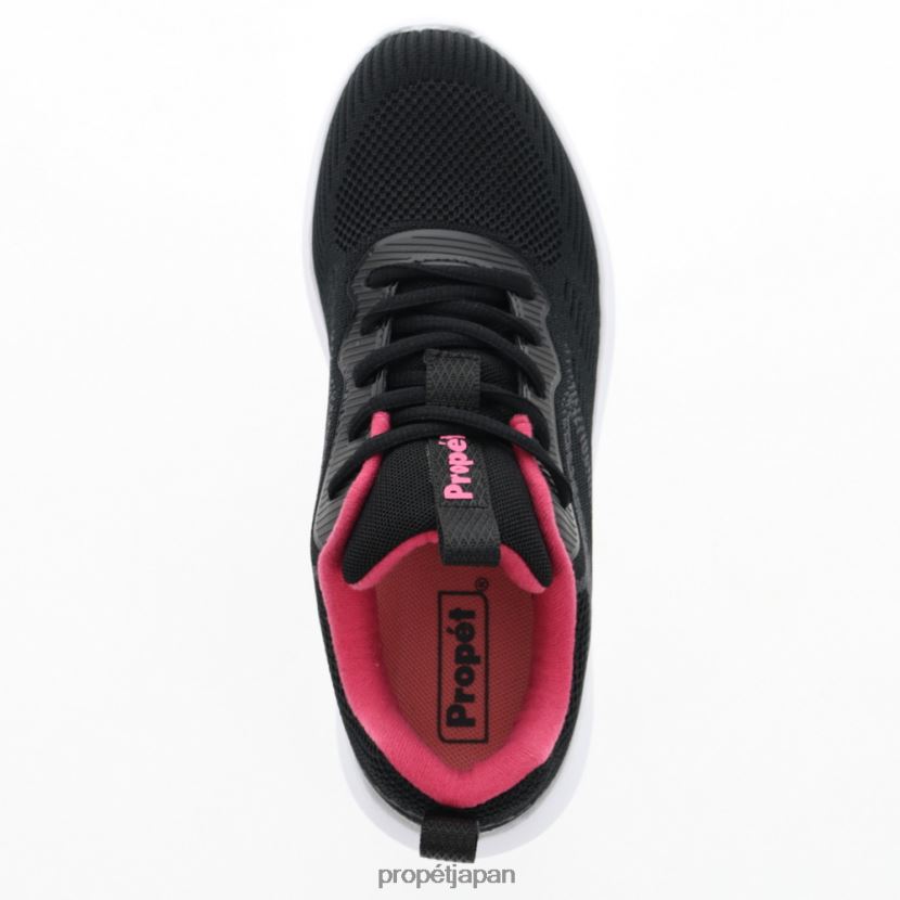 アスレチック ブルーダスク/ブラックピンク/ローズドーン Propet 0608P087 トラベルバウンドピクセル 女性