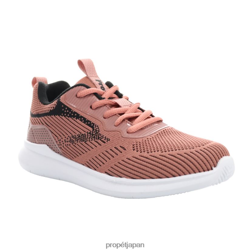 アスレチック ブルーダスク/ブラックピンク/ローズドーン Propet 0608P087 トラベルバウンドピクセル 女性