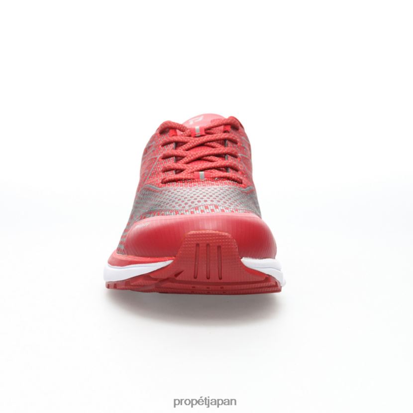 アスレチック クリムゾングレー/ブラックシルバー/ネイビーグレー Propet 0608P08 一 男性