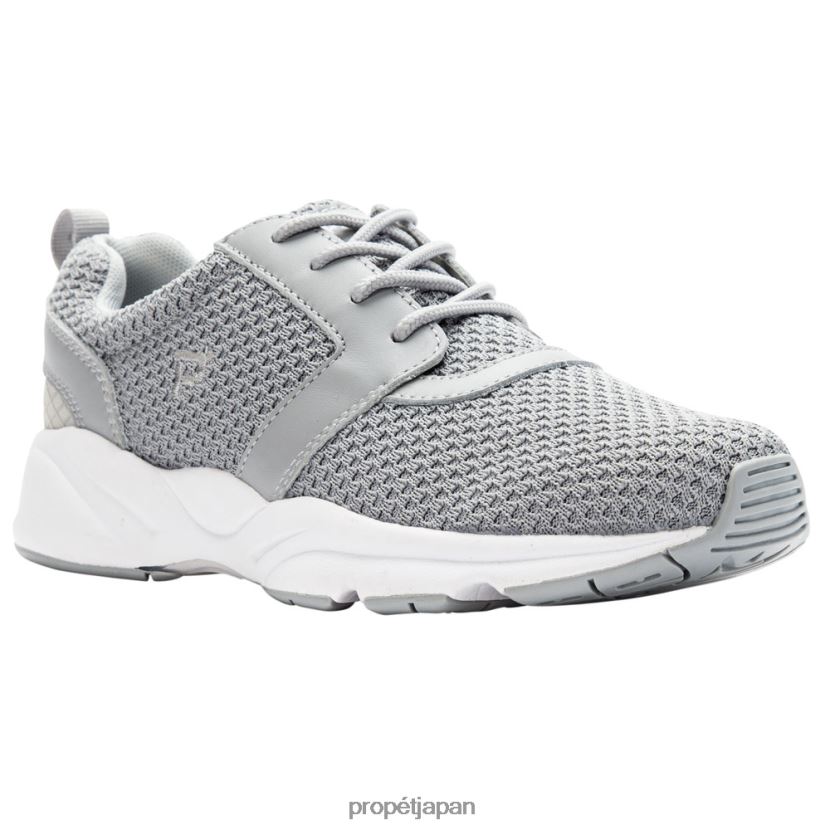 アスレチック ブラック/ライトグレー/ブラックベリー Propet 0608P093 安定性× 女性