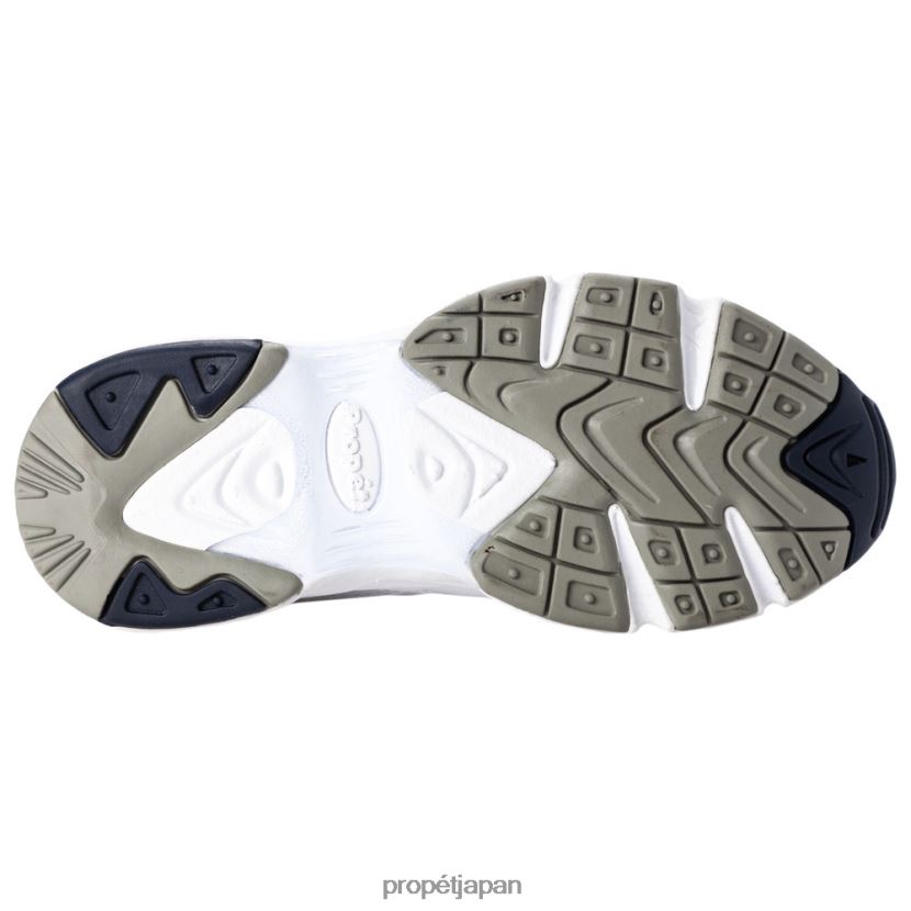 アスレチック 黒、白 Propet 0608P096 安定性歩行器ストラップ 女性