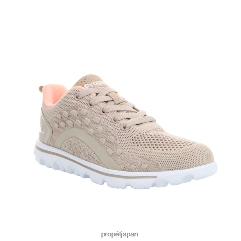 アスレチック ブラックパープル/グレーパープル/ネイビーホワイト/トープピーチ Propet 0608P098 トラベルアクティブアキシャル 女性