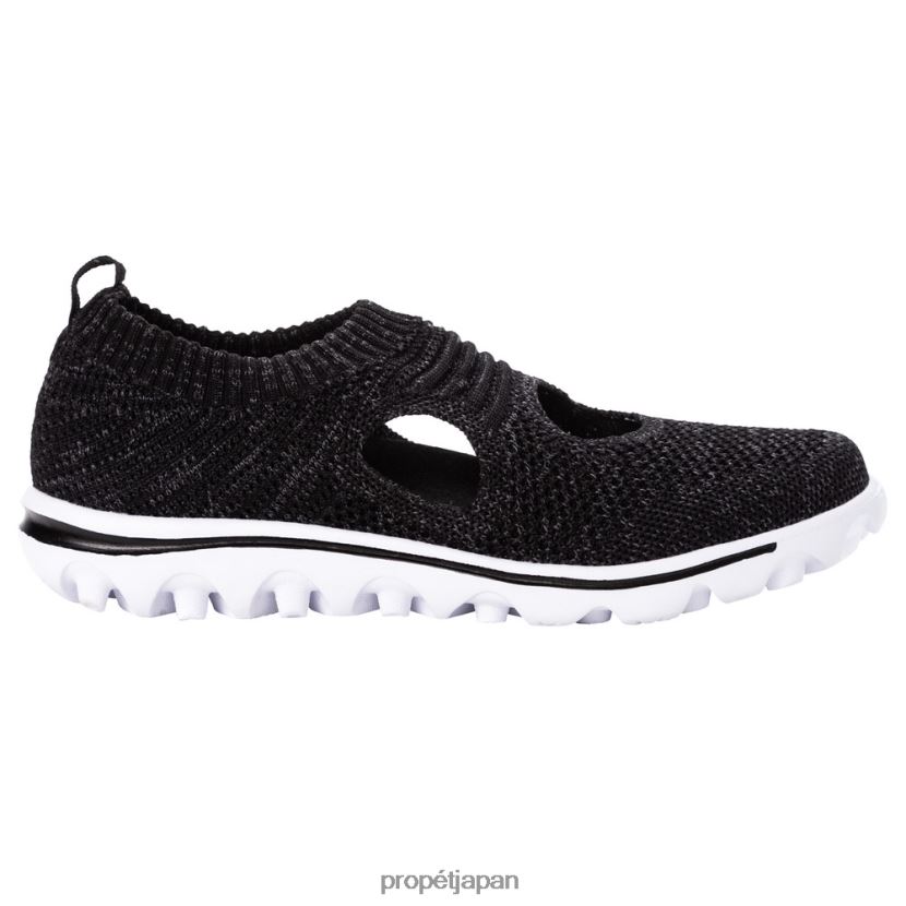 アスレチック ブラック/デニム/ライトグレー/ピンクレッド Propet 0608P099 旅行熱心な 女性