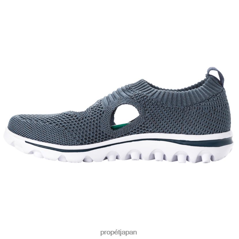 アスレチック ブラック/デニム/ライトグレー/ピンクレッド Propet 0608P099 旅行熱心な 女性